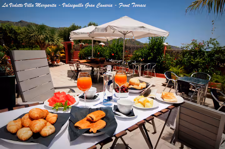 Desayuno en villa margarita